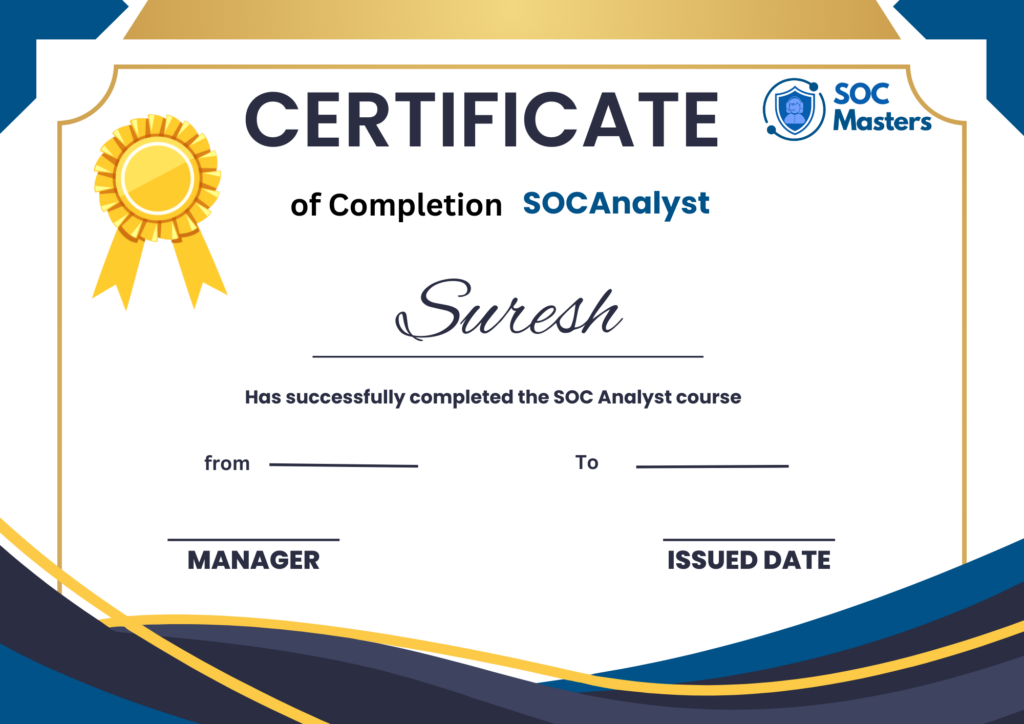 Certified SOC Analyst