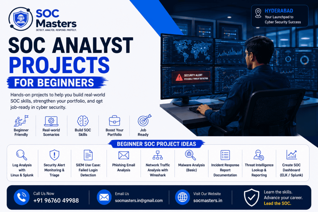 SOC Analyst Projects for Beginners