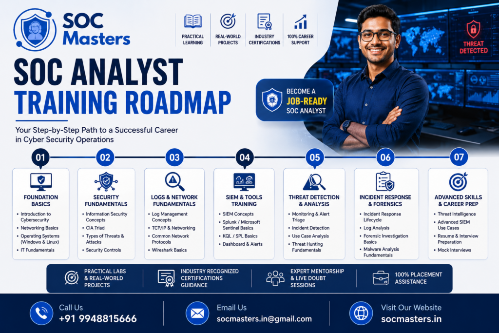 SOC Analyst Training Roadmap