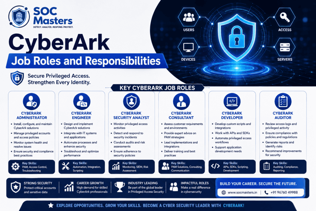 CyberArk Job Roles and Responsibilities
